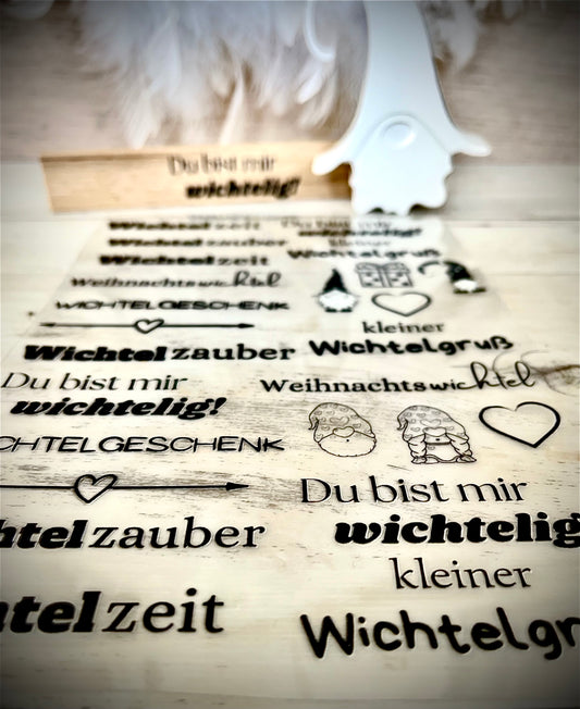 easy Rub-On-Sticker „Wichtel“