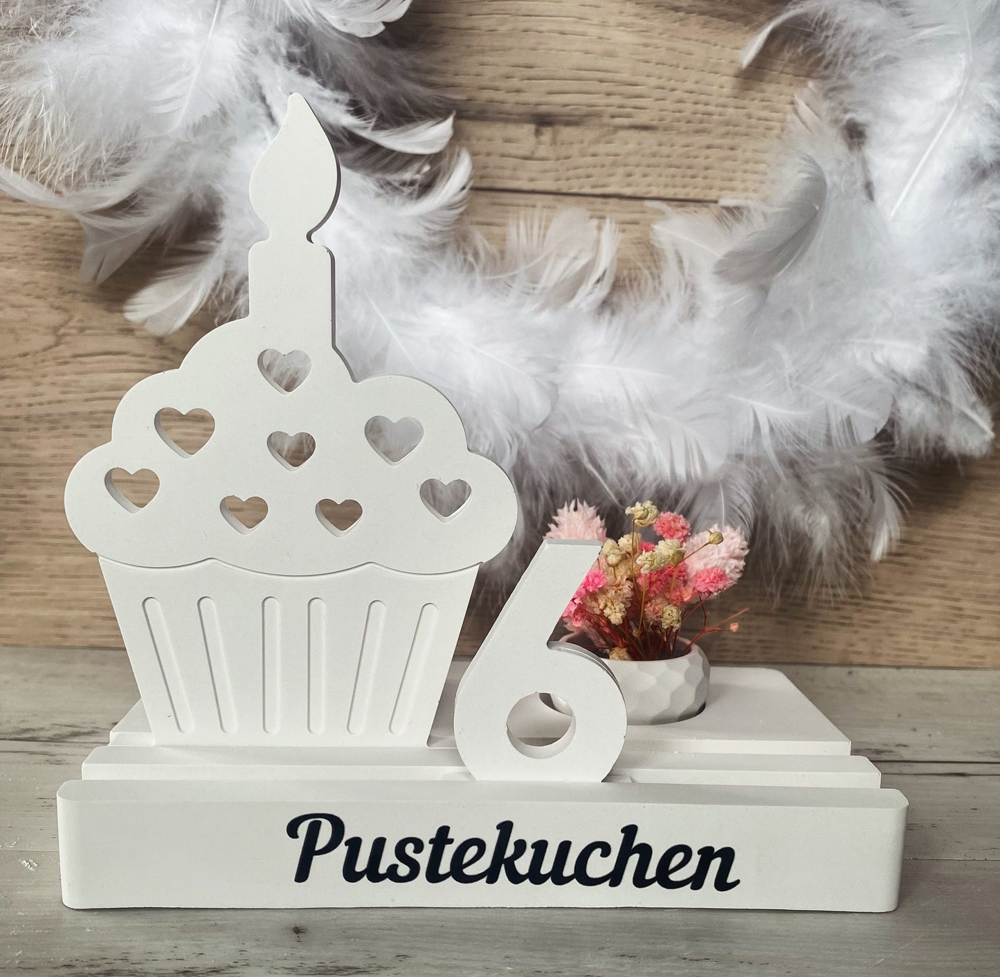 easy Rub-On-Sticker „Pustekuchen“