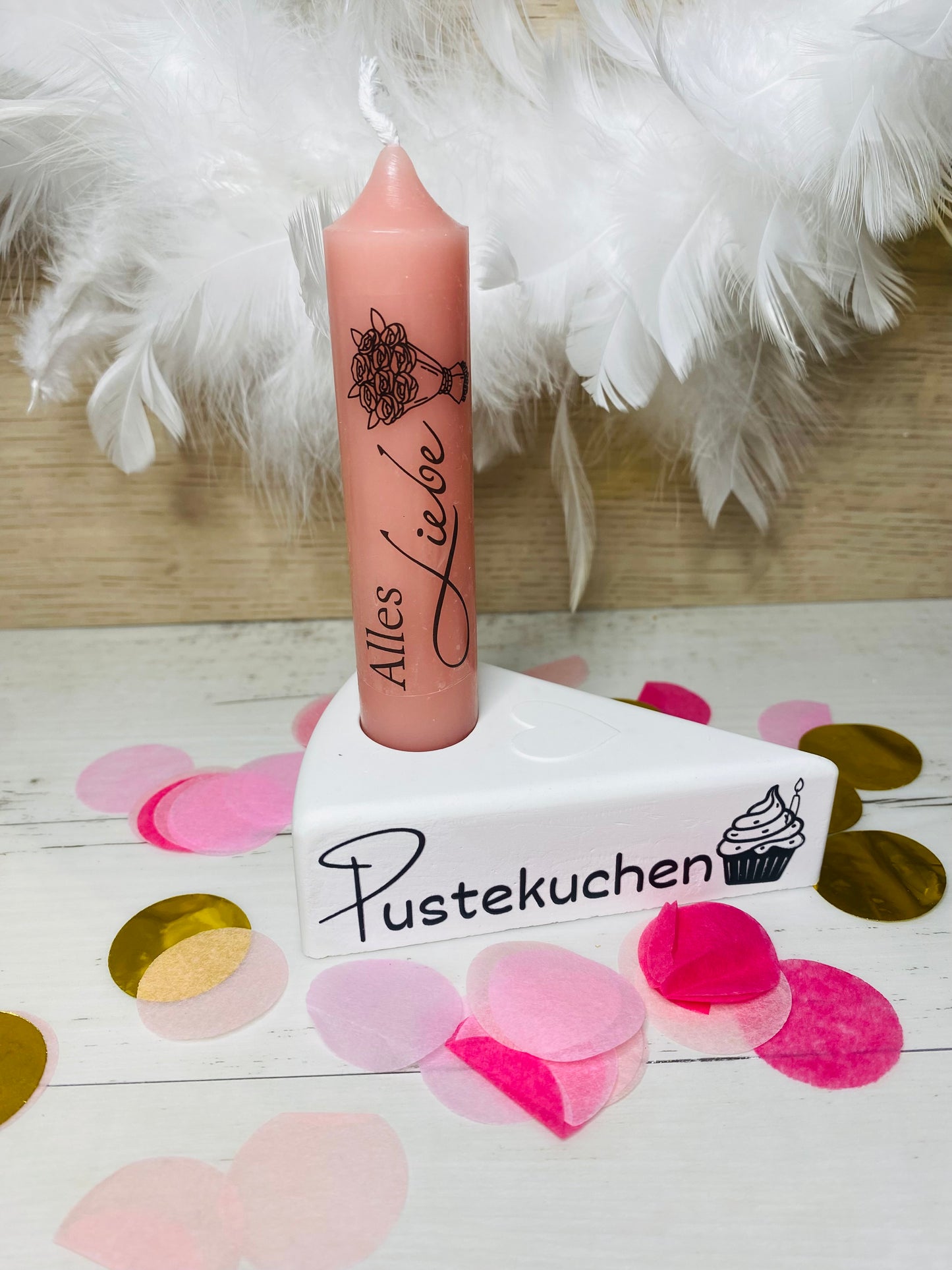 easy Rub-On-Sticker „Pustekuchen“