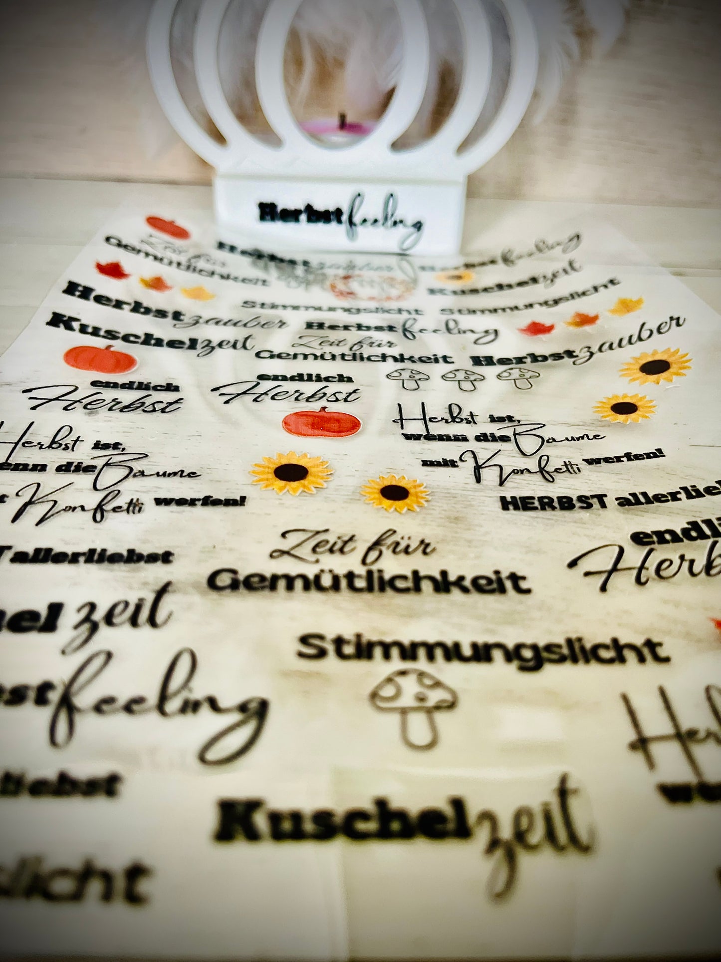 easy Rub-On-Sticker „Herbst“